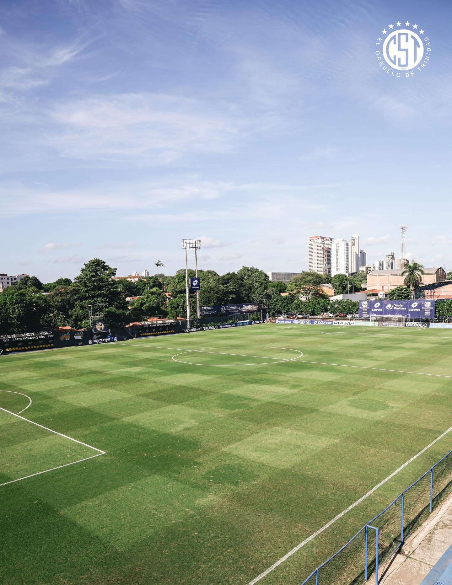 Vista del campo de juego del Martín Torres