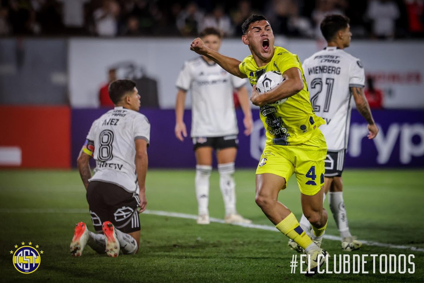 Un gol con el grito de todo Trinidad.