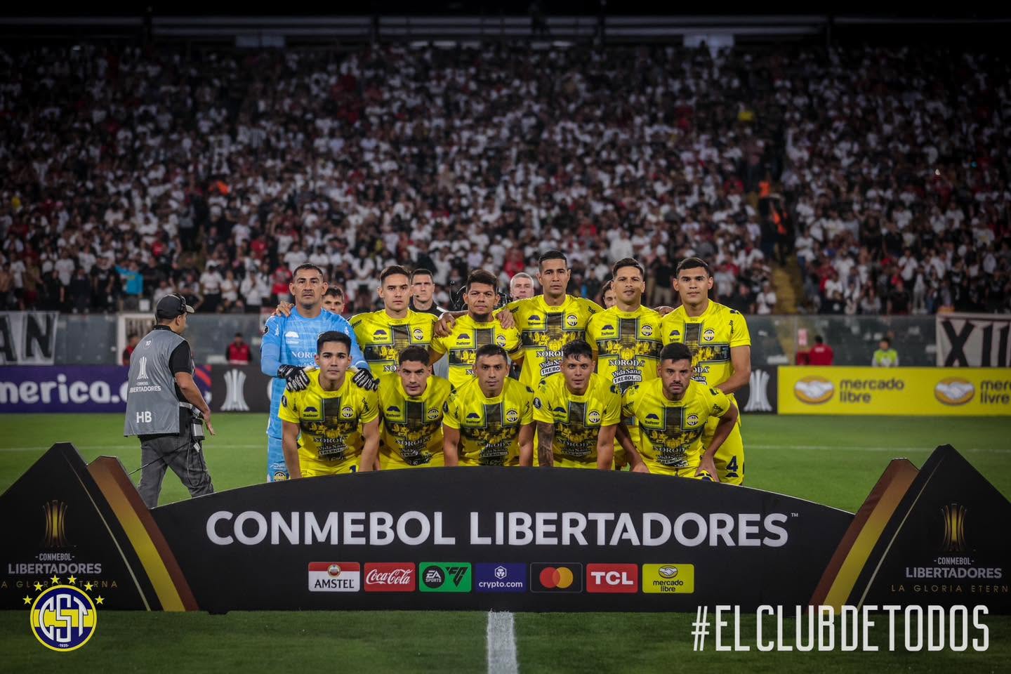 Nuestros colores en la Libertadores.